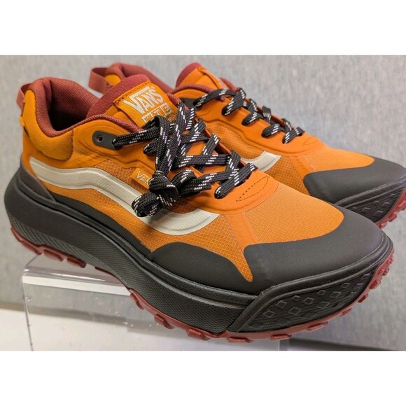 VANS MTE Crosspath Mid All-Terrain Shoes Marmalade Orange VN000CVV52K Size 7 - Picture 1 of 9